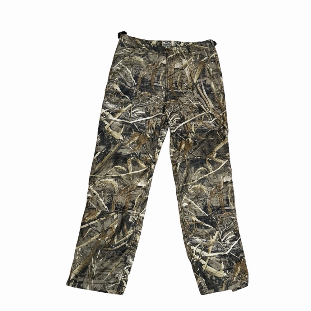 Drake Waterfowl Systems Camo Hunting Pants Mens M 32-34 Realtree Waterproof